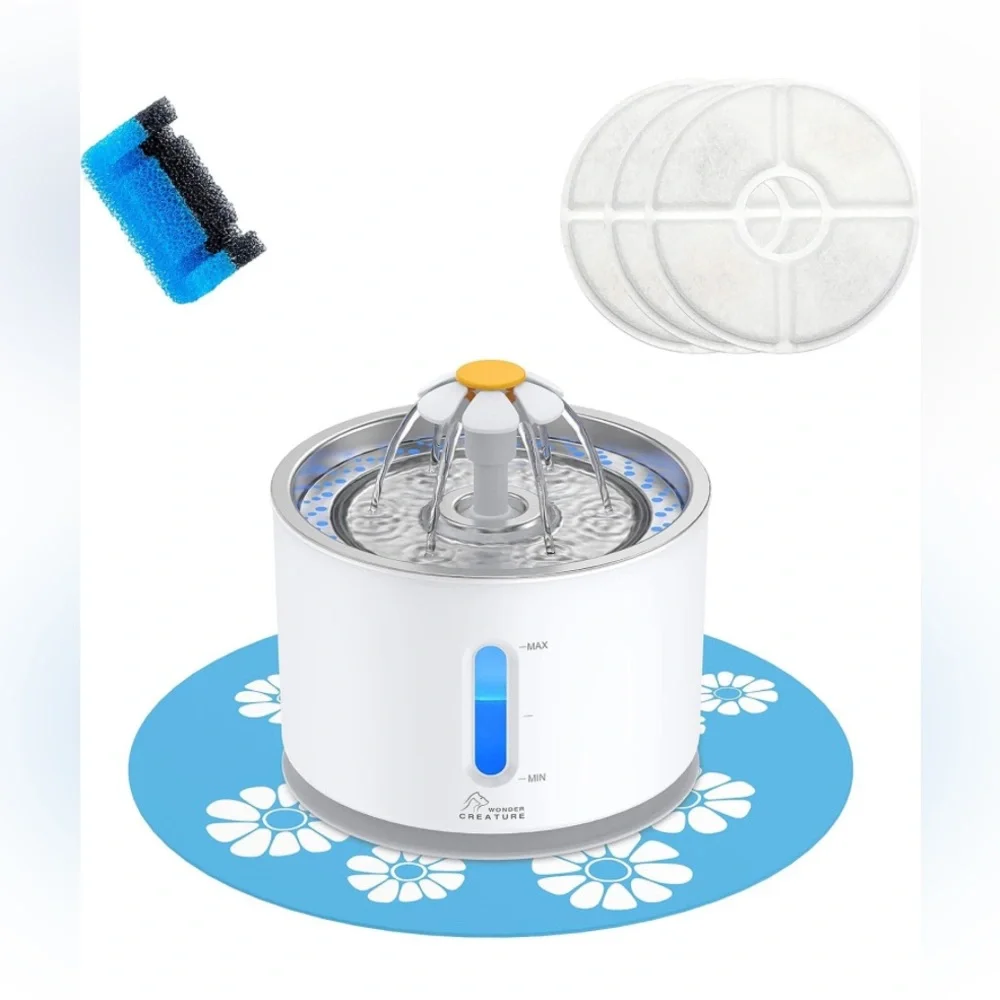 COPY - Cat/Dog Water Fountain Stainless Steel 🐱🐶💧